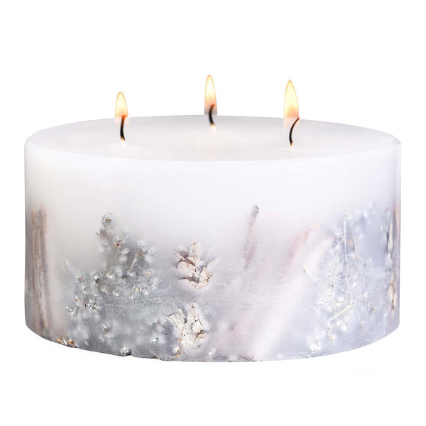 Stoneglow Candles Seasonal White Cashmere & Pear Scented Pillar Candle